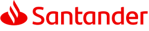 Imagem do logotipo do santander do banco